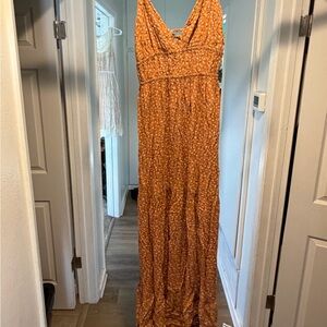 SO Terracotta Maxi Dress